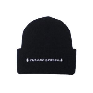 Chrome Hearts Black Beanie