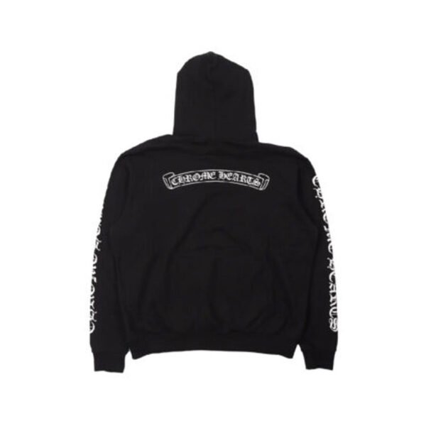 Black Chrome Hearts Hoodie